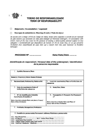 Письменное обращение/приглашение в португалию от принимающего лица с подписью для неработающих на визу в Португалию