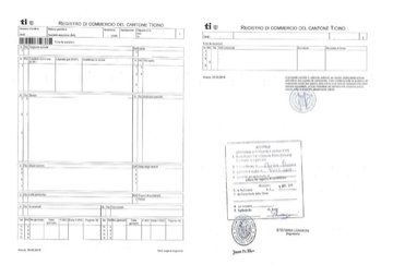 Копия выписки из коммерческого регистра компании в швейцарии для взрослых на визу в Швейцарию